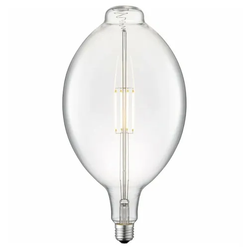 LED Filament Leuchtmittel Oval Ø18cm 4W =32W E27 klar Lampe 420lm warmweiß 2700K