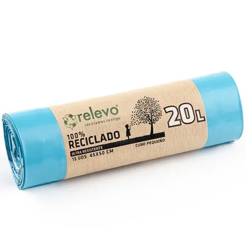 Müllbeutel Blau von Relevo