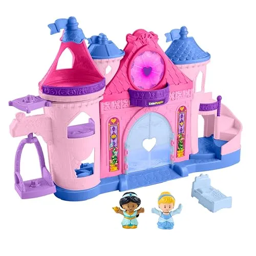 Little People Disney Princess Magical Lights & Dancing Castle