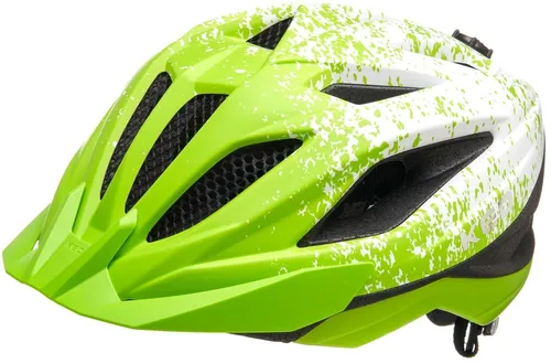 KED Kinderhelm Street Junior, green orange 49-55 cm