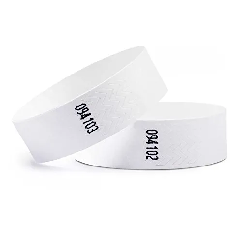 linie zwo ®, 1000 Stück Einlassbänder 19 x 254 mm, Weiß von linie zwo