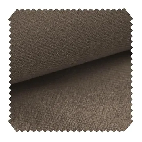 novely® ARTENA - Samtiger Velours-Möbelstoff - Anschmiegsamer Polsterstoff - Robuster Bezugsstoff - Pflegeleichte Meterware 1lfm | Farbe: 21 Graubeige