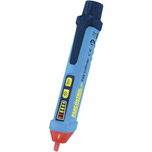 Produktbild Pancontrol PAN Voltfinder, kontaktloser Spannungsprüfer 12-1000V AC, 3-stufige Anzeige, + LED Lampe