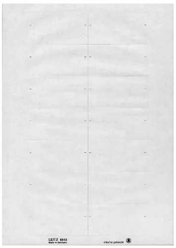 LEITZ Blanko Beschriftungsschildchen PC beschriftbar weiß 350 Schildchen - Praktische selbstklebende Beschriftungsschildchen in Weiß, ideal für Organisation und Beschriftung zu Hause oder im Büro. Perfekt für individuelle Beschriftungen!