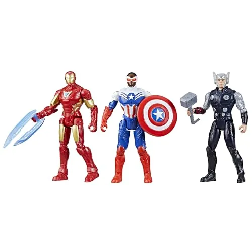 Hasbro Marvel Avengers Epic Hero Series Team-Up Geschenkpack, Superhelden-Spielzeug 10 cm