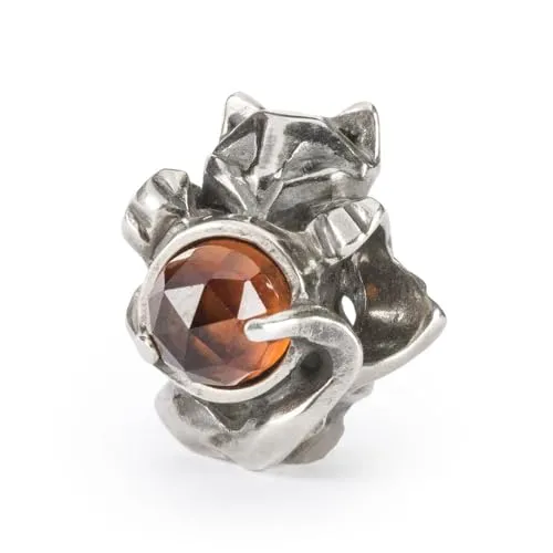 Trollbeads Unisex-Charm TAGBE-00306 - Beads in Bijouterie, Precious Paws Bead aus hochwertigem Silber, ideal für individuelle Schmuckgestaltungen.