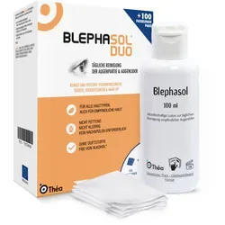 Blephasol Duo 100 ml Lotion + 100 Reinigungspads von Thea Pharma GmbH
