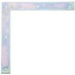 GAH Alberts Holzverb.-Eckwinkel 250 x 250mm – Robust und vielseitig