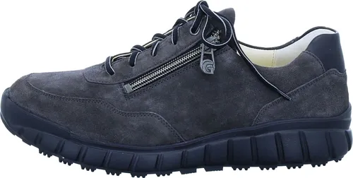 Ganter Komfort Schnürschuhe Damen 31363332373831 - Grau, 40 1/2 EU - Sneaker aus hochwertigem Leder mit individueller Schnürung für perfekte Passform und Gummi-Sohle für optimalen Tragekomfort.