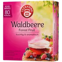 Teekanne Früchtetee Waldbeere Food Service 80 Teebeutel (180 g)