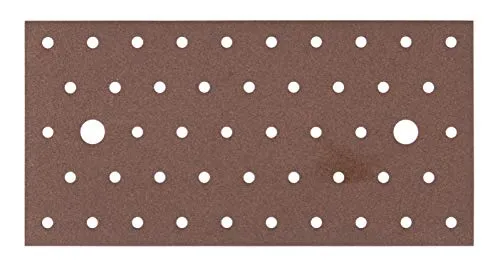 Produktbild Alberts 301118 DURAVIS® Lochplatte | rostbraun duplexbeschichtet | Größe 200 x 100 x 2 mm