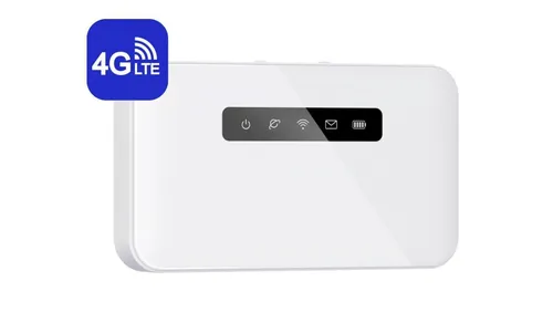 Miniaturowy przenośny router 4G/LTE, WiFi, 1x RJ45, wbudowany akum 8435325467849