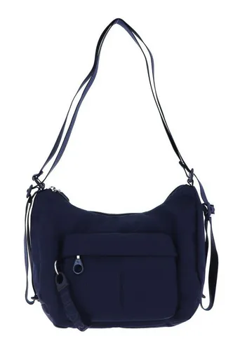 Mandarina Duck Hobo/Rucksack Blau (Dress Blue) Md 20 P10qmt22 - Damen-Rucksackhandtaschen mit Farbwechsel und organisiertem Innenfutter, ideal für stilvolle Mobilität und vielseitigen Einsatz.