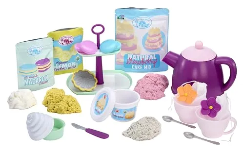 Little Tikes Creative Chefs Tea Party Kit– mit Make It Mix und 30 Realistischen Utensilien, Rollenspiel-Kochset, Nicht ESSBAR, Geeignet für Jungen und Mädchen ab 3 Jahren