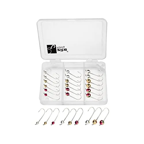 Zite Fishing Micro Tungsten Jigheads mit Forellen-Haken von Zite