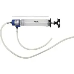 BGS Umfüll-Handpumpe 550 ml - 9835 - Praktische Umfüll-Handpumpe für verschiedene Flüssigkeiten wie Diesel und Motoröl, mit 550 ml Fördermenge pro Doppelhub und zweiwegeventil für sauberes Umfüllen.