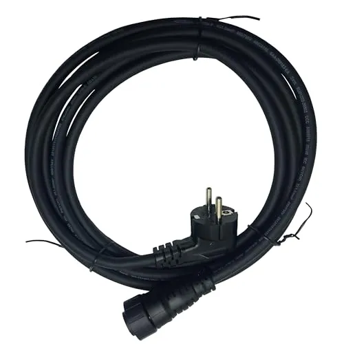 doitBau Hausanschlusskabel Balkonkraftwerk M25 (WVC) auf Schuko 3m Solaranlage Verbindungskabel Mikrowechselrichter Anschlussleitung Solar Verlängerung Stromerzeugung Netzanschluss Stecker Adapter