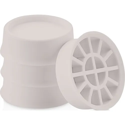 4er-Set Waschmaschinen Anti-Vibrations-Pads - grau