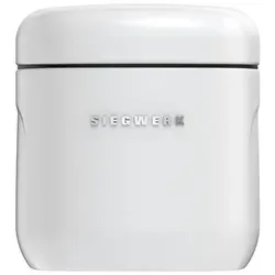 SIEGWERK Vorratsdose CUBO S Pure Snow - Stylische Vorratsdose in elegantem Weiß, aus hochwertigem Metall. Ideal zur Aufbewahrung von Lebensmitteln, langlebig und in 5 Farben sowie 4 Größen erhältlich.