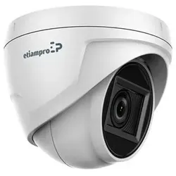 EtiamPro HD-Überwachungskamera - Dome mit Varifokal-Objektiv - Professionelle HD TVI Dome-Kamera mit wetterfestem Gehäuse (IP66) und automatischer Tag/Nacht-Erkennung für optimale Sicherheit in jeder Umgebung.