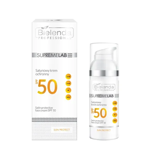 Bielenda Professional SupremeMelab Sun Protect Satin Protective Cream SPF 50 50ml
