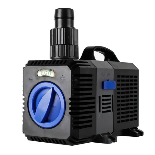 Super ECO CTP Teichpumpe 3000-12000L/h - Pumpen für Garten & Aquarium, energieeffizient mit einstellbarer Durchflussrate und robuster Korrosionsbeständigkeit, ideal für Teiche und Bachläufe.