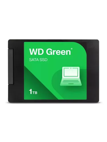 WD Green SSD 250 GB - Hochgeschwindigkeits-Speicherlösung - Festplatte mit 250 GB, cased und SATA 6Gb/s, ideal für schnelle Systemstarts und verbesserte Leistung in Laptops und Desktops.
