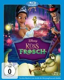 Küss den Frosch [Blu-ray] - Animierter Disney-Klassiker, der die Magie von Freundschaft und Liebe in einer bezaubernden Geschichte präsentiert.