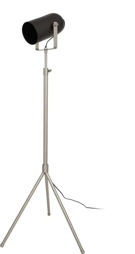 Stehlampe Celeste 325 Schwarz/Silber - Elegante Beleuchtung für jedes Zuhause - Stehleuchte in modernem Design, perfekt für stimmungsvolle Akzente und gemütliche Abende.