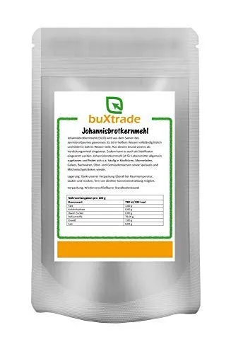 Johannisbrotkernmehl | E 410 | Verdickungsmittel | Stabilisator | Geliermittel | 250 g