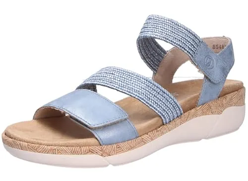 Remonte Keilsandalette Riemchensandale, Bequemschuh in Hellblau, Größe 41 EU