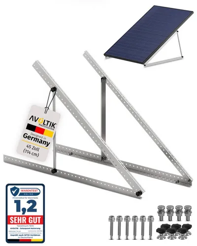 Avoltik Solarmodul Halterung für Flachdach 0°-90° von AVOLTIK