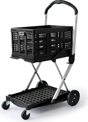 CLAX Trolley inkl. faltbarer Box, 2 tlg.