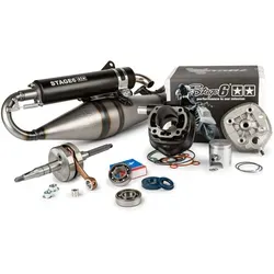 Motorpack Stage6 70cc Streetrace Grauguss für Minarelli LC