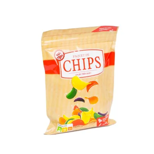 Mixlore – Chip-Paket – Gesellschaftsspiel, ideal für Spaß mit der Familie oder Freunden am Abend – für 2 bis 5 Spieler – Gesellschaftsspiel – ab 8 Jahren