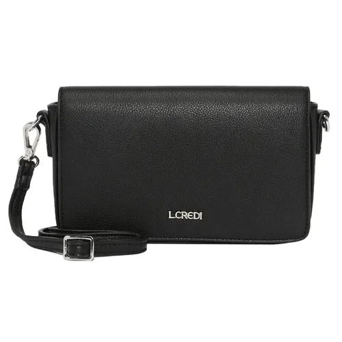 L.CREDI Umhängetasche Jane Clutch Black von L.Credi