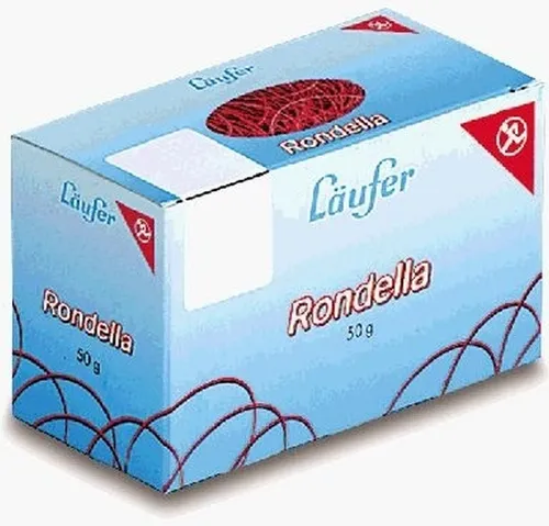 Läufer Gummibänder Gummiringe Rondella Nr. 8/50mm rot 50g