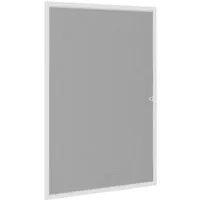 vidaXL Fliegengitter für Fenster 80x120cm - Fliegengitter mit Aluminiumrahmen, zuschneidbar und einfach zu montieren – idealer Schutz vor Insekten für ein angenehmes Wohnklima.