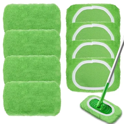 Wiederverwendbare Bodentücher für Swiffer Sweeper Mop, 25,4 x 11,5 cm