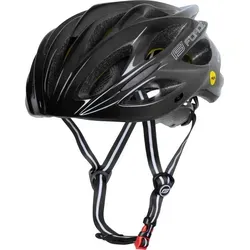 FORCE Helm BULL HUE MIPS schwarz-grau L-XL - Hochwertiger Fahrradhelm mit MIPS-Technologie für zusätzlichen Schutz. Verstellbares Rückhaltesystem und 20 Belüftungsöffnungen sorgen für Komfort und Sicherheit beim Radfahren.