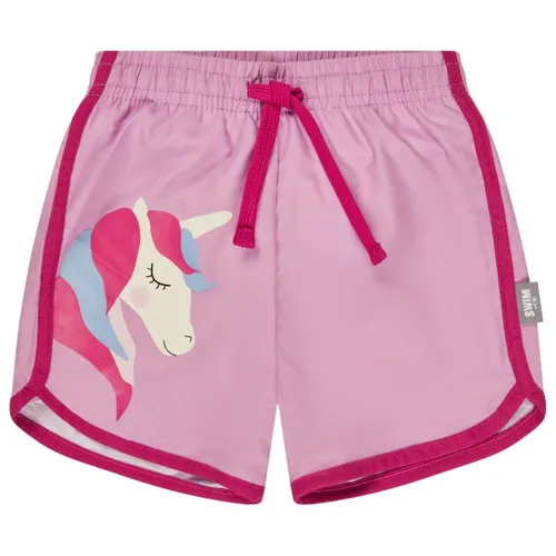 Sterntaler Kid's Badeshorts Einhorn Gr. 116 rosa - Zauberhafte Badeshorts mit Einhornmotiv in Rosa, Größe 116. Ideal für den Wasserspaß, mit Stretch und UV-Schutz für unbeschwertes Spielen. Hergestellt aus 100% Polyester für hohen Tragekomfort.