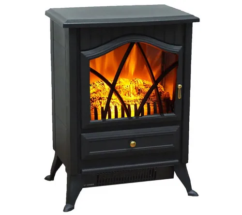 abc HOME Elektrokamin in Schwarz von abc HOME