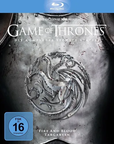 Game of Thrones 6. Staffel Limited Edition DIGIPACK (5 Blu-ray, 2016) NEU & OVP!