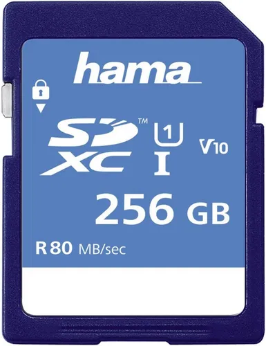 Hama SD-Card SDXC Class 10 UHS-I (256GB)