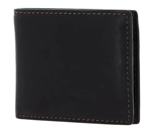 TOM TAILOR Lary Herren Geldbörse RFID Klein Querformat Leder Braun - Herren-Geldbörse im kompakten Querformat mit RFID-Schutz, ideal für Sicherheit und Stil. 6 Kartenfächer und edles genarbtes Leder sorgen für funktionalen Chic.