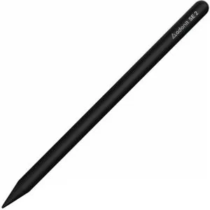 Adonit Eingabestift SE 2 Stylus ADSE2B, schwarz - Touchpen für iPad-Modelle ab 2018, mit Palm Rejection-Technologie für komfortables Schreiben und Zeichnen sowie bis zu 8 Stunden Akkulaufzeit.