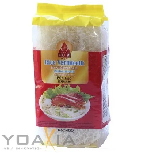 [ 400g ] iCV Reisfadennudeln Rice Vermicelli feine Reisnudeln BúnGao