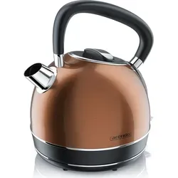 Arendo Wasserkocher 1,7 l, 2200 W, Retro Kupfer