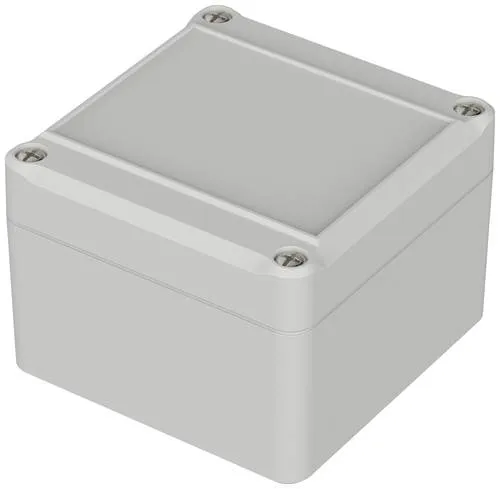 Bopla EUROMAS ET 210F 63210200 Industrie-Gehäuse 82 x 80 x 57 ABS Hellgrau 1St.