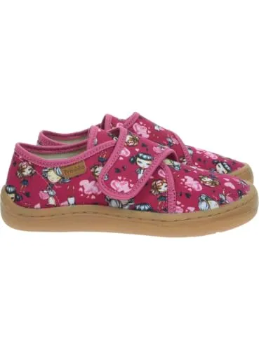 Froddo Barefoot Slippers Fuxia+ Größe EU 35 - Hausschuhe mit Textil- und Synthetik-Obermaterial für ein optimales Barfußgefühl und extra flexible Laufsohle, ideal für Freizeitaktivitäten.